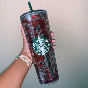 Glitter Starbucks tumbler